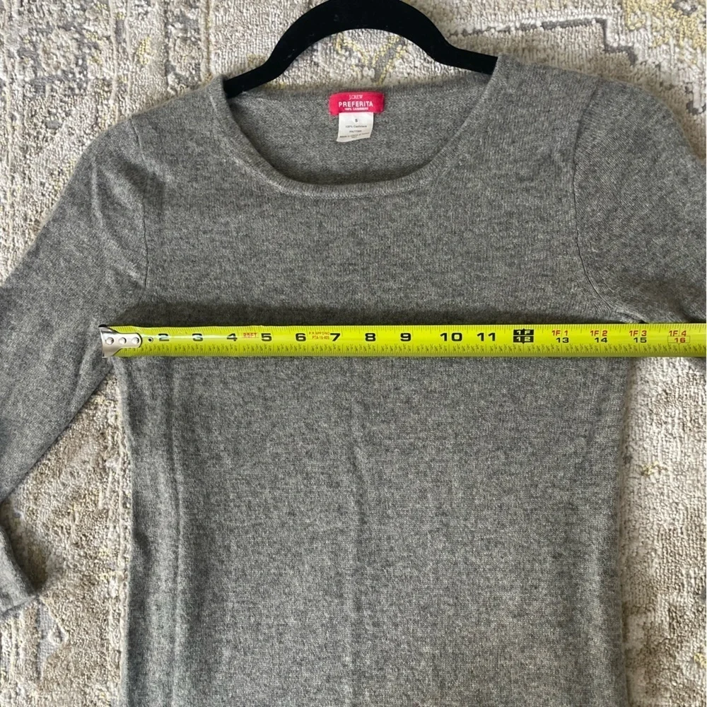 J. Crew gray cashmere